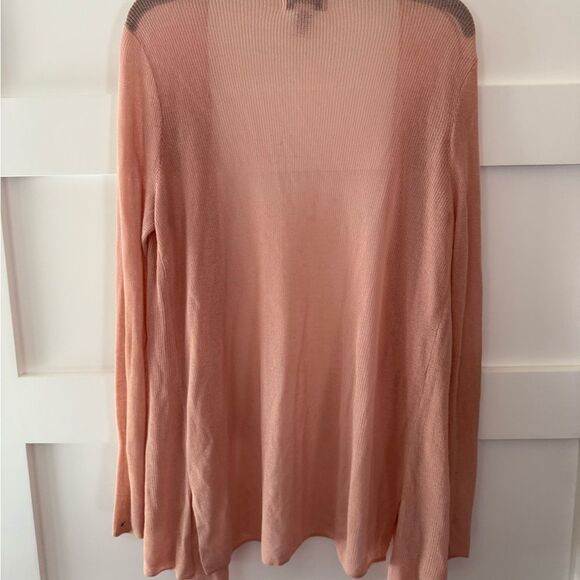 Vintage Peck&Peck Women's Peach Cardigan Sweater size medium - Picture 6 of 11